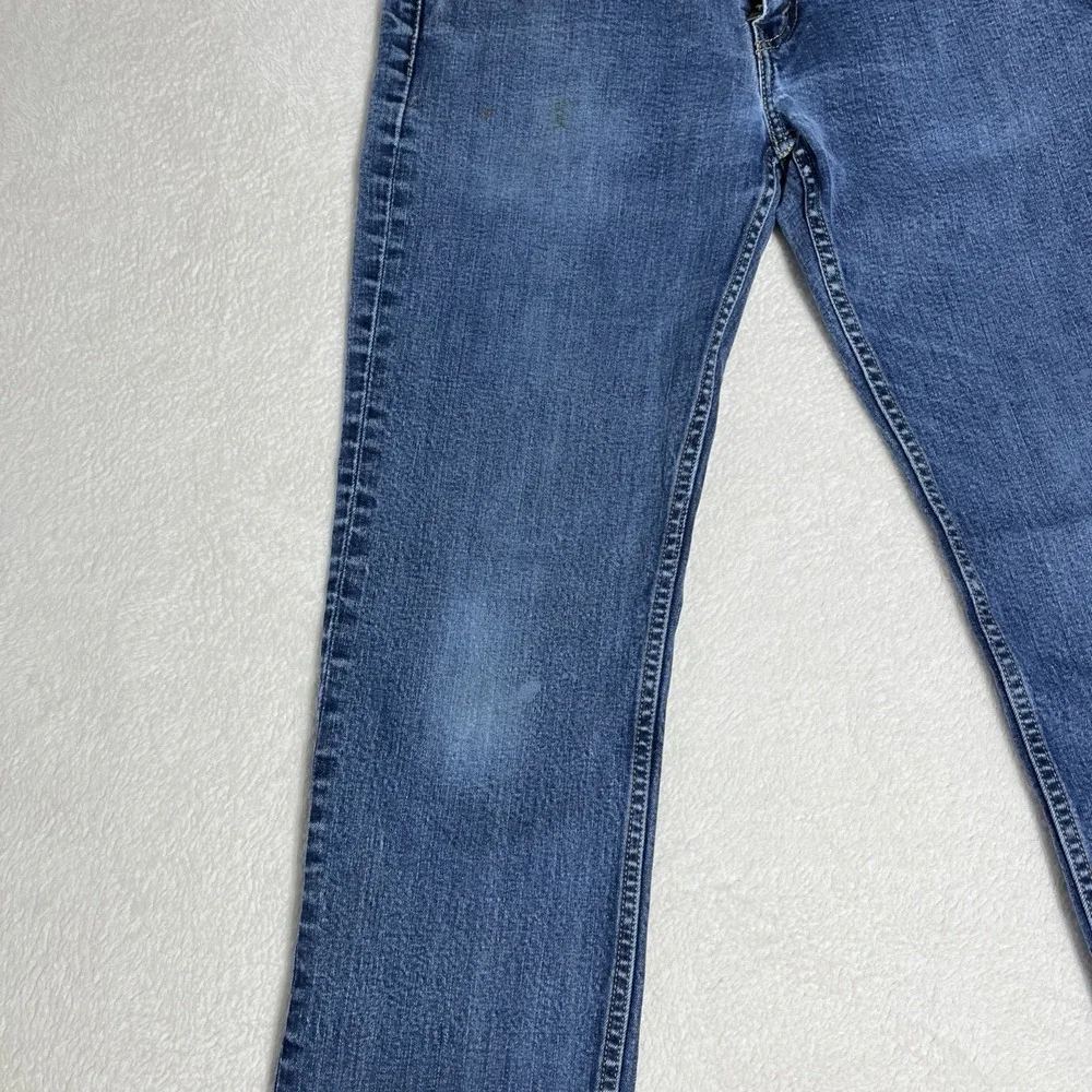 Levi's 514 Straight Leg Regular Fit Med Wash Denim Jeans Men's Size 32x32(31x31)